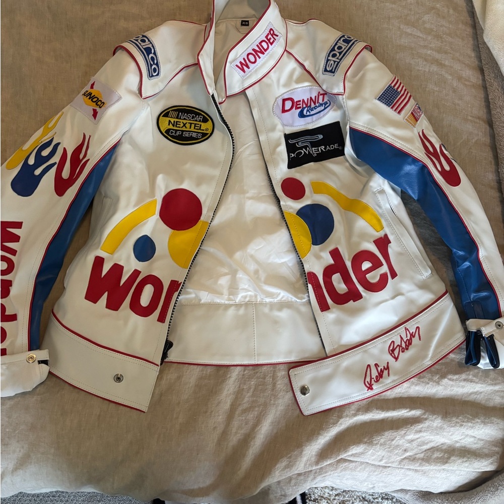 Wonder Racing Jacket with Colorful Graphics